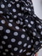 Блуза черная в горошек | 5932075 | фото 5
