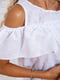 Блуза белая с вышивкой | 5932102 | фото 5