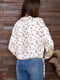 Блуза молочного цвета в принт | 5932112 | фото 4