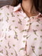 Блуза розовая в принт | 5932113 | фото 5