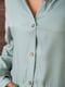 Блуза оливкового цвета | 5932115 | фото 7