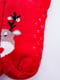 Носки красные с принтом | 5932504 | фото 2