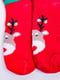Носки красные с принтом | 5932504 | фото 3