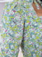 Платье А-силуэта оливкового цвета в принт | 5932539 | фото 6