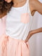 Платье А-силуэта персикового цвета | 5932562 | фото 6