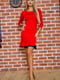Платье А-силуэта красное | 5932640 | фото 2