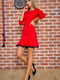 Платье А-силуэта красное | 5932640 | фото 3