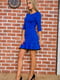 Платье А-силуэта цвета электрик | 5932641 | фото 4