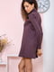 Платье А-силуэта цвета мокко с декором | 5932655 | фото 4