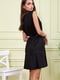 Платье А-силуэта черное | 5932747 | фото 3