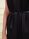 Платье А-силуэта черное | 5932747 | фото 5