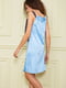 Платье в бельевом стиле голубое | 5932767 | фото 3