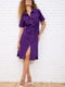 Платье-рубашка фиолетовое | 5932769 | фото 3