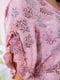 Платье А-силуэта розовое в принт | 5932774 | фото 6