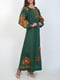 Сукня-вишиванка зелена | 5934064