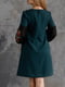 Платье-вышиванка зеленое | 5934079 | фото 2
