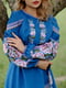 Сукня-вишиванка синя | 5934085 | фото 4