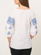 Рубашка-вышиванка белая | 5934135 | фото 2