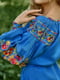 Сукня-вишиванка синя | 5934136 | фото 4