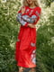 Сукня-вишиванка червона | 5934140 | фото 2