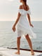 Сукня А-силуету молочного кольору | 5934208 | фото 5