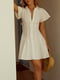 Сукня-сорочка біла | 5934249
