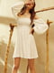 Платье А-силуэта белое | 5934254 | фото 2