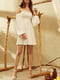 Платье А-силуэта белое | 5934254 | фото 4