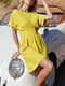 Сукня А-силуету гірчичного кольору | 5934261 | фото 4
