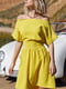 Сукня А-силуету гірчичного кольору | 5934261 | фото 5