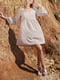 Платье А-силуэта бежевое | 5934262 | фото 4