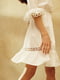Платье А-силуэта молочного цвета | 5934268 | фото 7