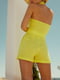 Комбинезон-шорты желтый | 5934270 | фото 4