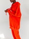 Платье-худи оранжевого цвета | 5934504 | фото 2