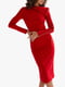 Платье-футляр красное | 5934544 | фото 11