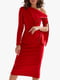Платье-футляр красное | 5934544 | фото 13