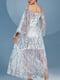 Сукня вечірня сріблястого кольору | 5934561 | фото 7