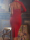 Платье-футляр красное | 5934564 | фото 3