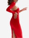 Платье-футляр красное | 5934564 | фото 7