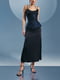 Платье в бельевом стиле черное | 5934574 | фото 3