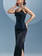 Платье в бельевом стиле черное | 5934574 | фото 4