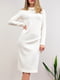 Сукня-светр біла з візерунком | 5934584 | фото 4