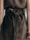 Сукня А-силуету коричнева | 5936166 | фото 3
