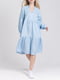 Сукня А-силуету блакитна | 5936178 | фото 2