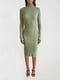 Сукня-светр зелена | 5936600 | фото 2