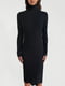 Платье-свитер черное | 5936604