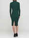 Платье-свитер зеленое | 5936606 | фото 2