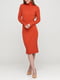 Сукня-светр теракотового кольору | 5936607 | фото 2
