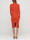 Сукня-светр теракотового кольору | 5936607 | фото 3