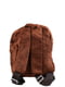Рюкзак коричневый с декором | 5937426 | фото 2